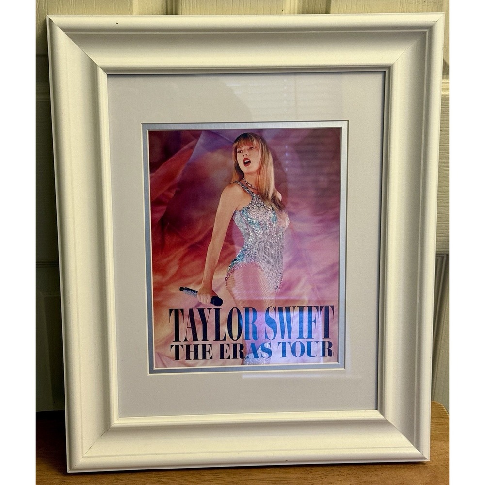 Taylor Swift The Eras Tour Movie Promo Taylor Swift Picture‎ Framed & Matted